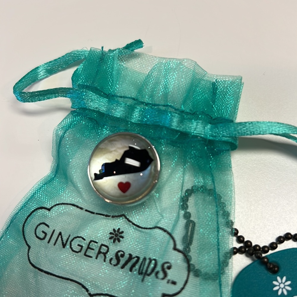 State of Kentucky Ginger Snap charm